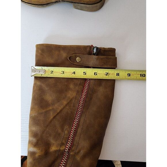 Madden Girl Tall Women's Chestnut Boots, Size 8M - Picture 9 of 11